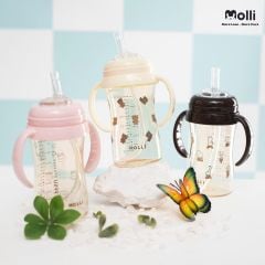 Bình ống hút Molli 210ml