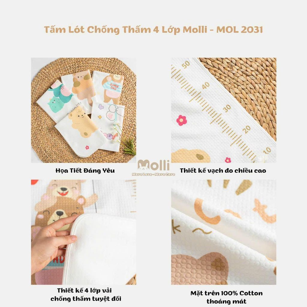 Tấm lót chống thấm 4 lớp Molli 0136