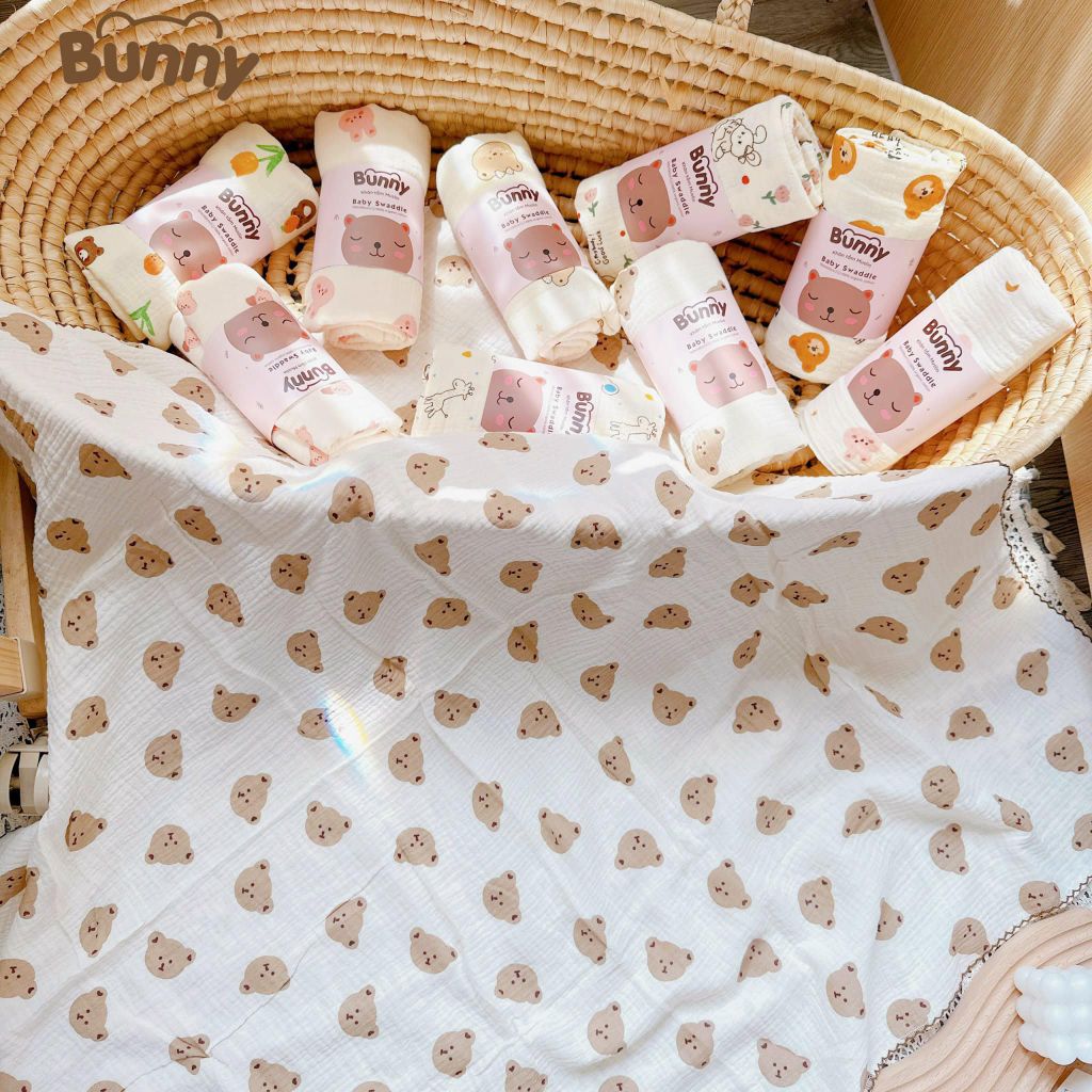 Khăn tắm muslin Bunny 0229