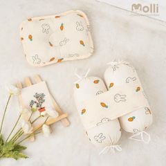 Bộ gối chặn bông Molli