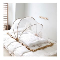 Màn chụp gấp gọn HQ chống muỗi, chống côn trùng cho bé