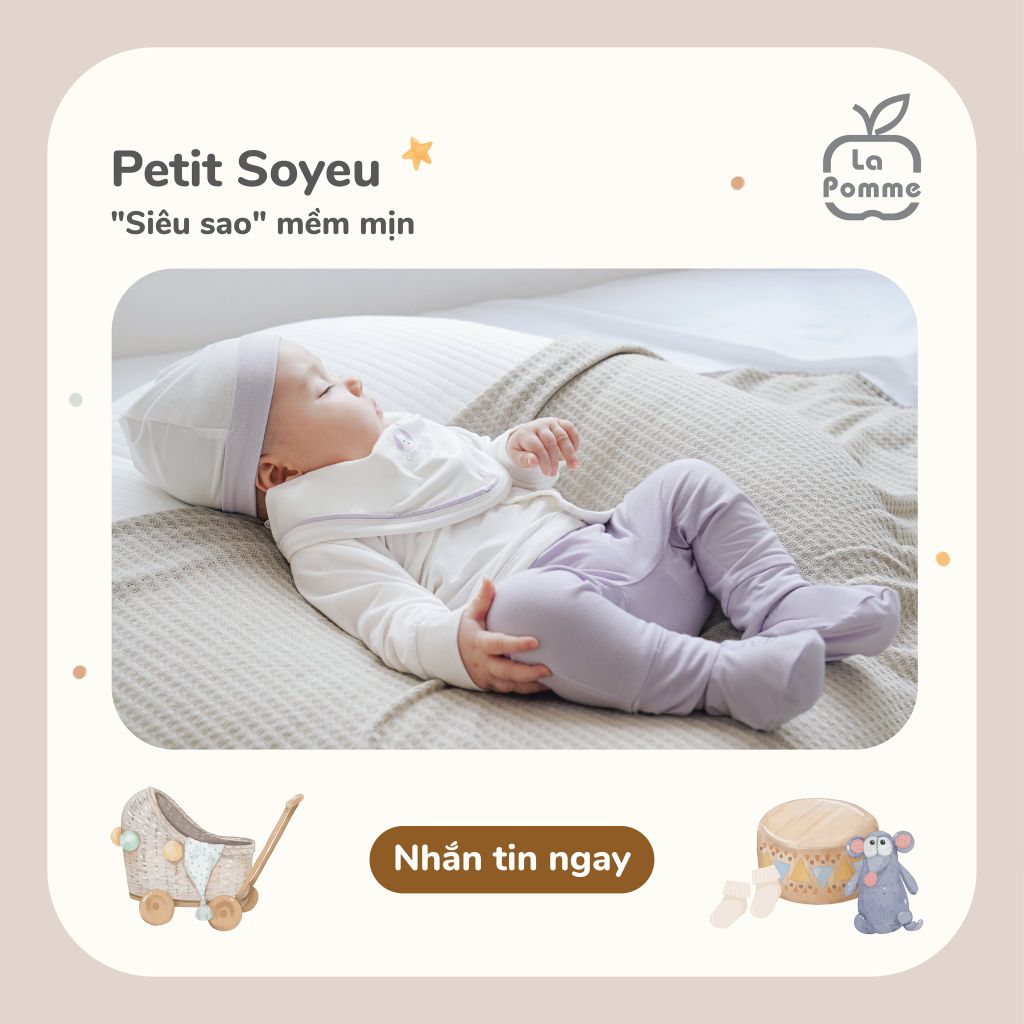Mũ sơ sinh La Pomme Vườn cổ tích 0187