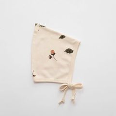 Mũ sơ sinh buộc dây xuất Hàn 0233