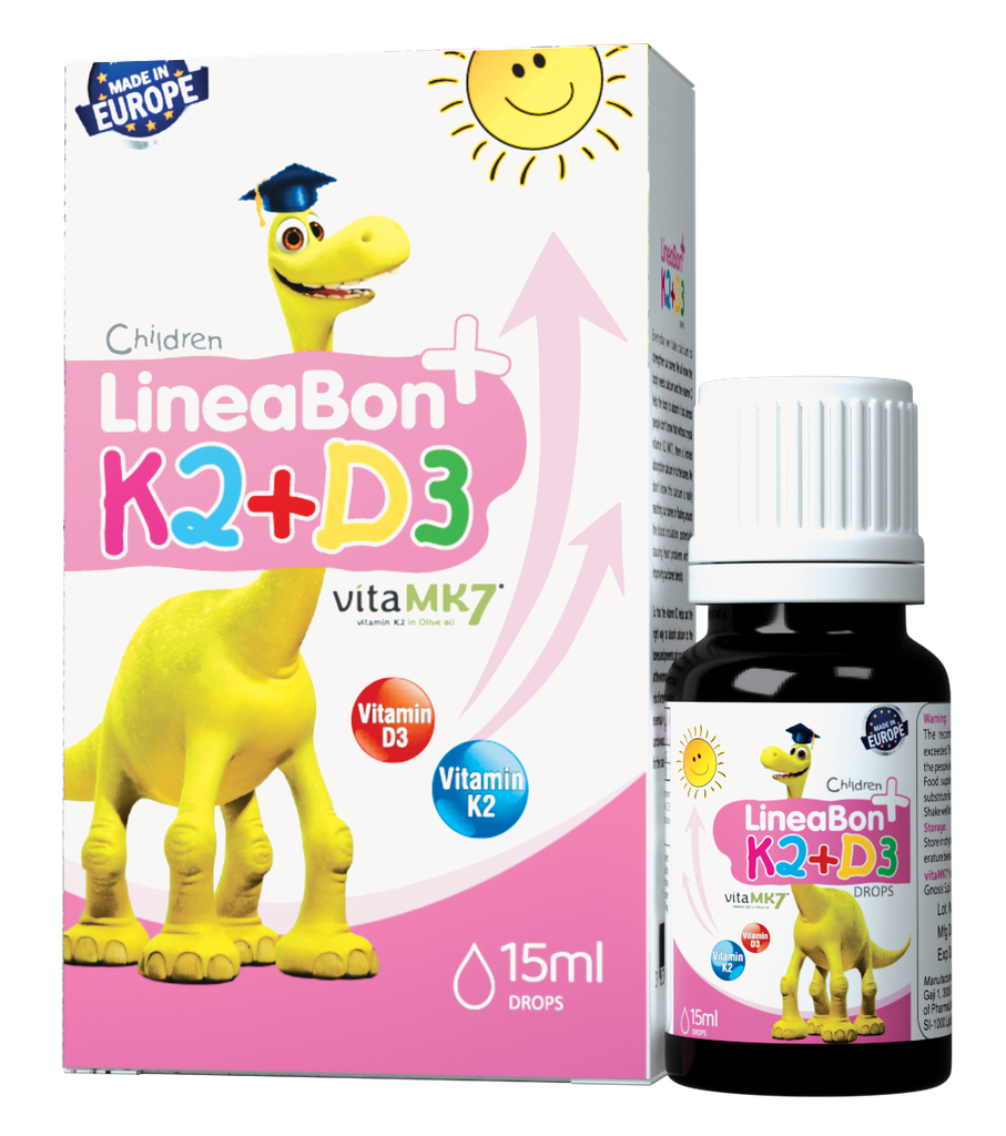 Vitamin D3K2 LineaBon 0M+ dạng nhỏ giọt