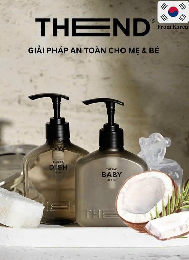 Gel rửa bình thuần chay THEEND Hàn Quốc