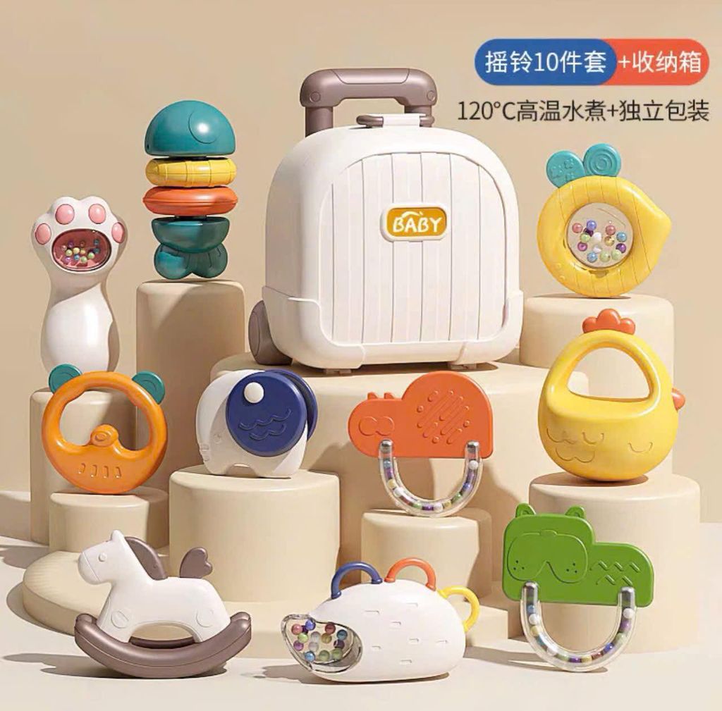 Bộ xúc xắc gặm nướu Baby Rattles