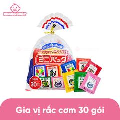 Gia vị rắc cơm Nhật set 30 gói