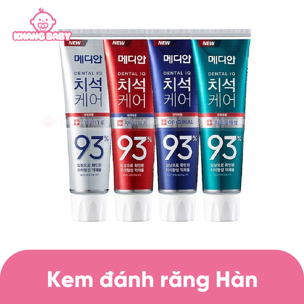 Kem đánh răng Median 93 Hàn 120g