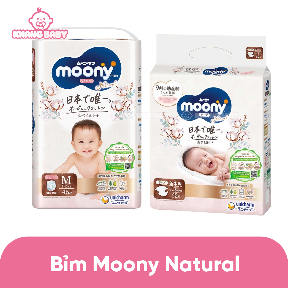 Bỉm Moony trắng nội địa Nhật – Shop KHANG BABY