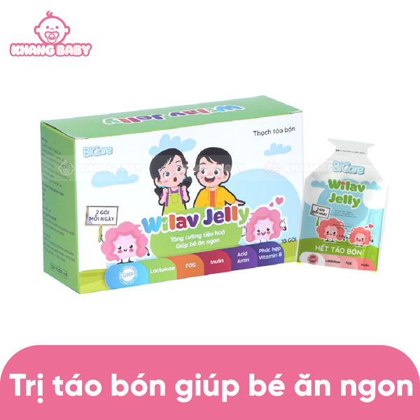 Thạch táo bón Bicare