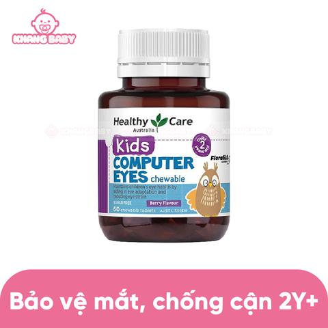 Kẹo bổ mắt Healthy Care Kids Computer Eyes 60 viên 2Y+