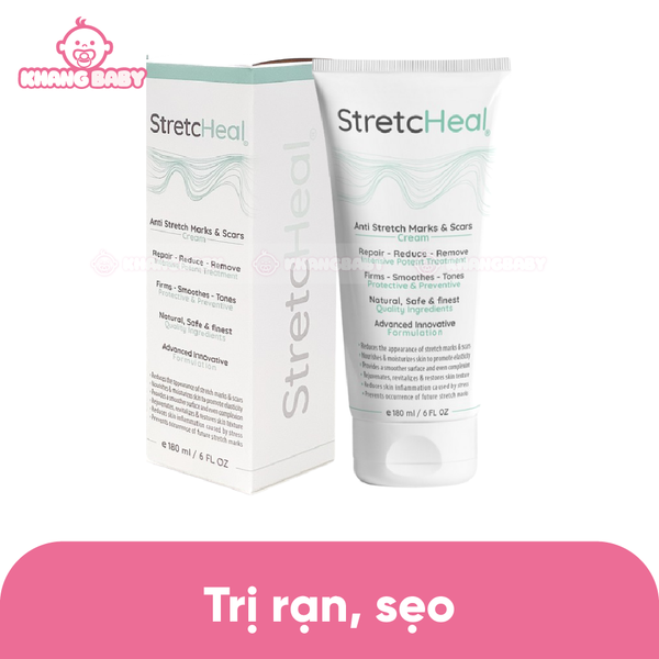 Kem trị rạn và sẹo Stretc Heal Mỹ 180ml