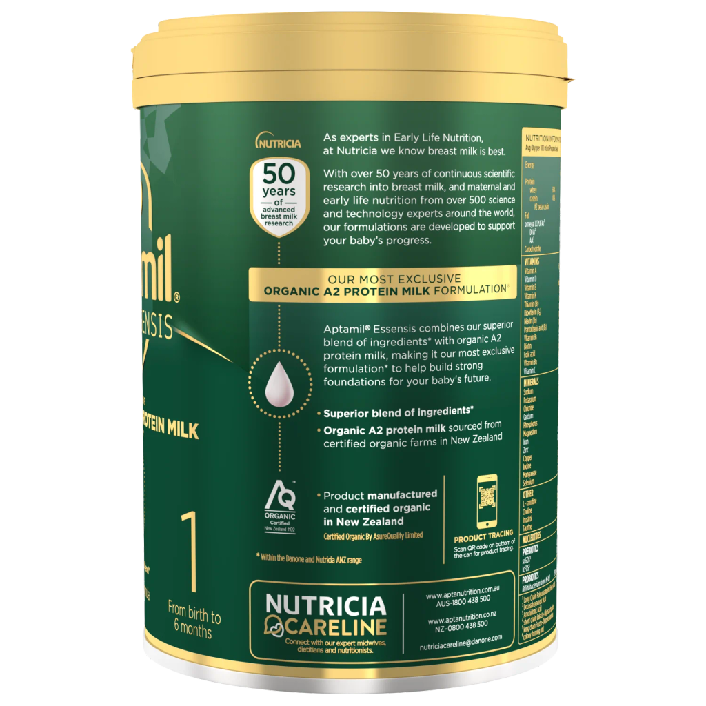 Sữa Aptamil Essensis Organic Úc 900g