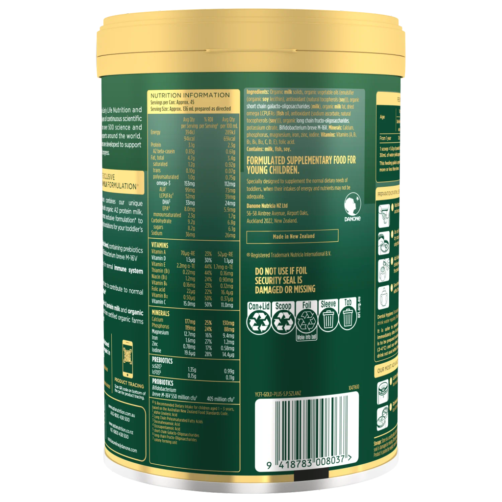 Sữa Aptamil Essensis Organic Úc 900g