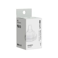 Núm bình sữa silicon Moyuum Real Fit Thế hệ 3