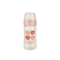 Bình sữa Moyuum PPSU thế hệ 3 họa tiết tim LOVE