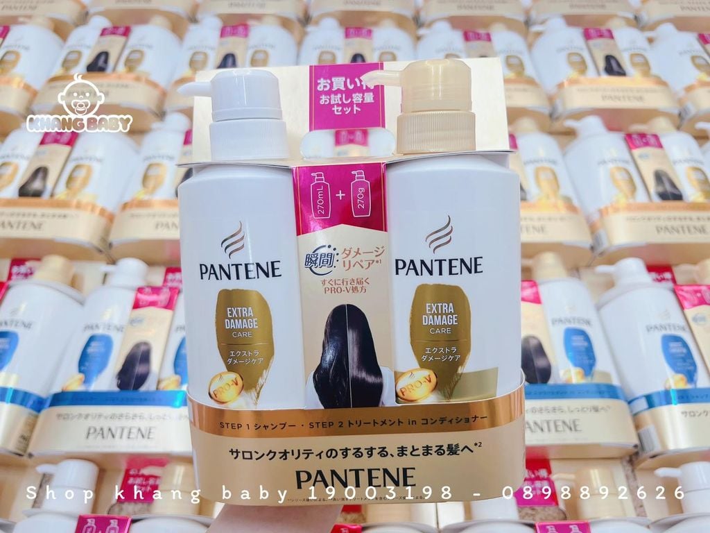 Cặp gội xả Pantene nội địa Nhật