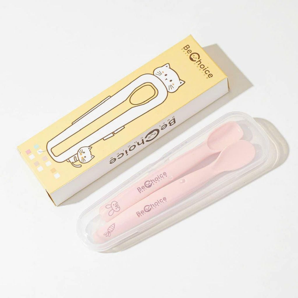 Set 2 thìa Silicon BeChoice