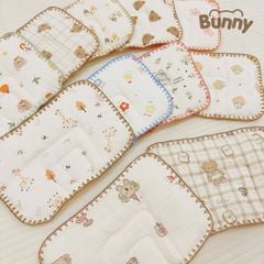 Gối đầu sơ sinh rãnh chữ U Bunny