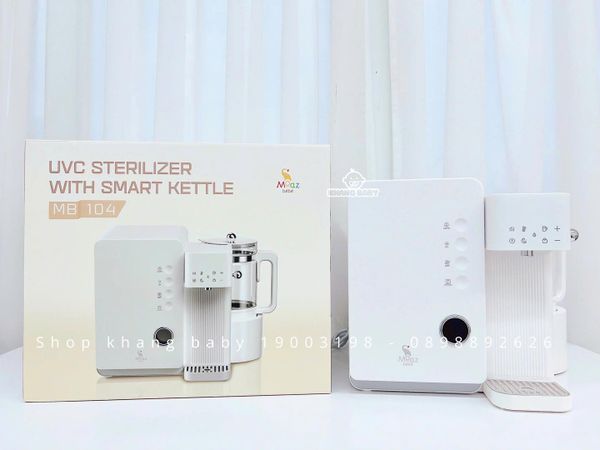 Máy tiệt trùng sấy khô UVC kèm bình đun nước MB104