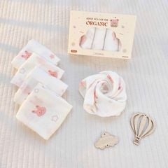 Khăn sữa sợi tre Organic Monona (hộp 5 chiếc)