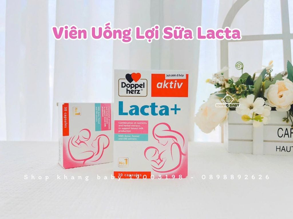 Viên uống lợi sữa Doppelherz Aktiv Lacta