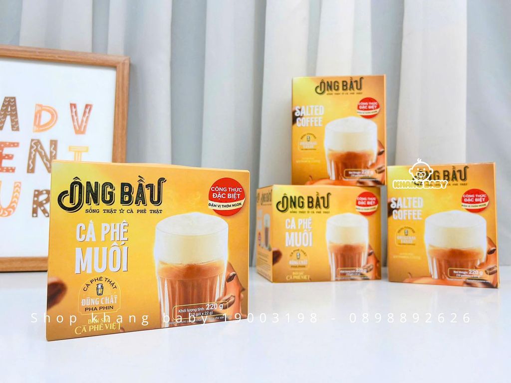 Cà phê muối Ông Bầu