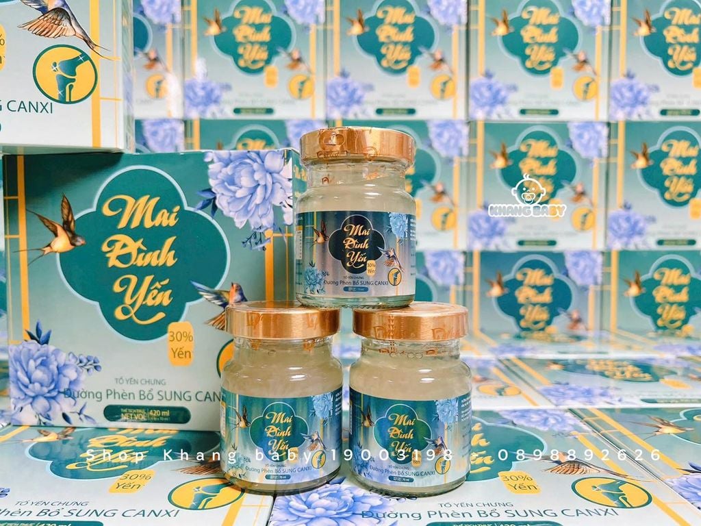 Tổ Yến chưng đường phèn Mai Đình Yến