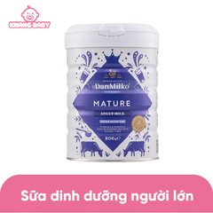Sữa Danmilko Mature dành cho người lớn 800g
