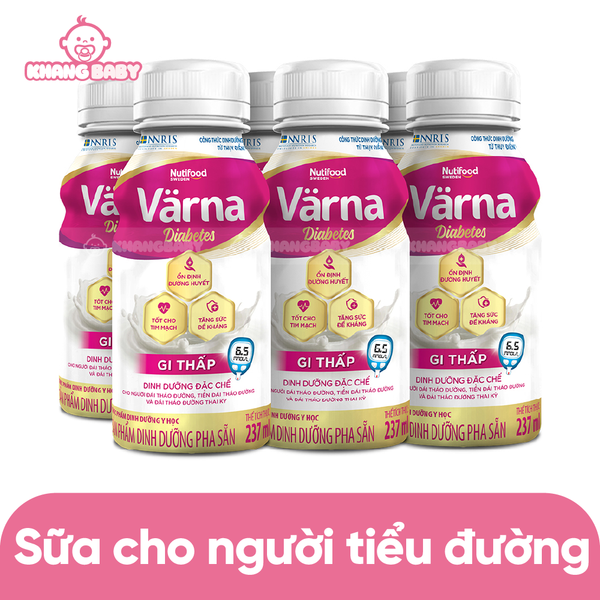 Sữa nước pha sẵn Varna Diabetes 237ml