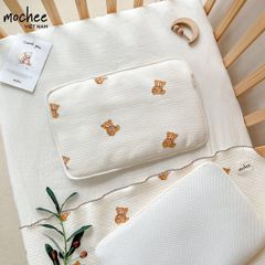 Gối đầu lụa cotton Mochee