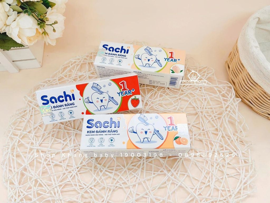Kem đánh răng Sachi