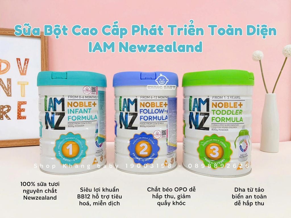 Sữa công thức IAMNZ Noble+ Formula