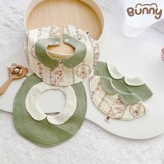 Yếm cổ sen Bunny cho bé