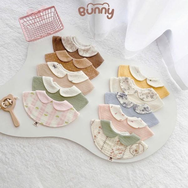 Yếm cổ sen Bunny cho bé