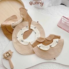 Yếm cổ sen Bunny cho bé