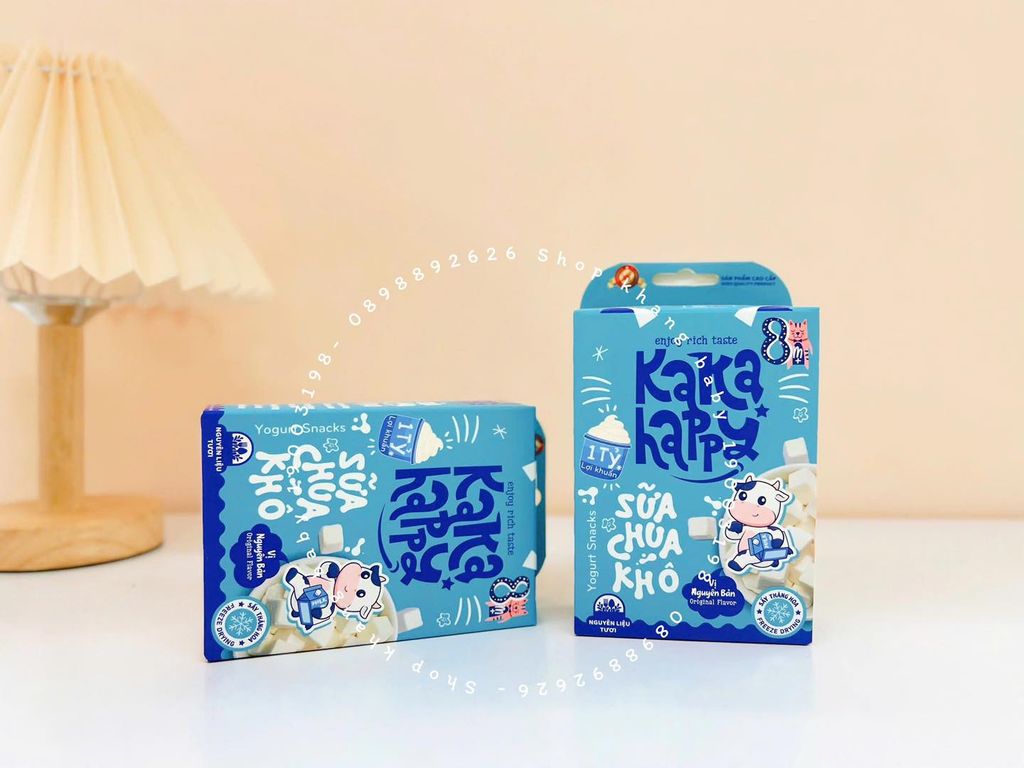 Sữa chua khô Kaka Happy Hộp 10g