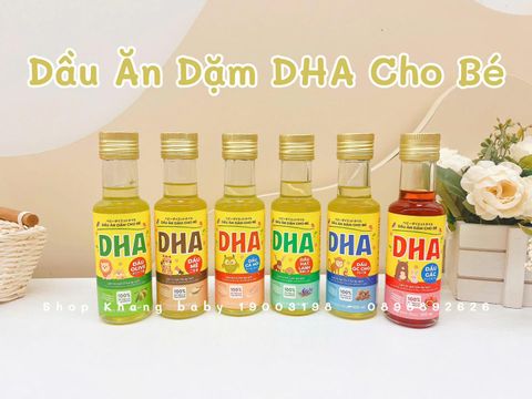 Dầu ăn dặm DHA 100ml