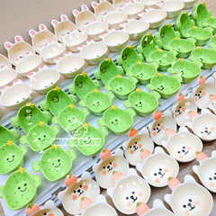 Bát sứ ăn dặm xương rồng