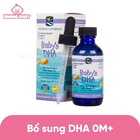 Baby DHA Omega 3 Nordic Naturals 60ml 0M+