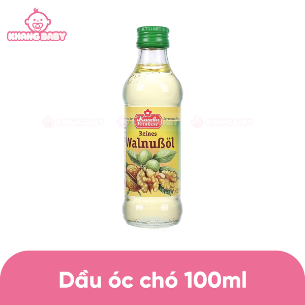 Dầu óc chó ăn dặm Kunella Đức 100ml