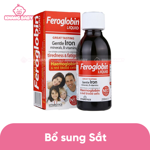 Siro sắt Feroglobin Anh 200ml