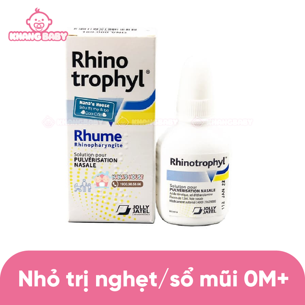 Nhỏ mũi Rhino Trophyl Pháp