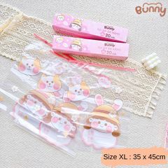 Túi Zip đa năng Bunny hộp 20 chiếc
