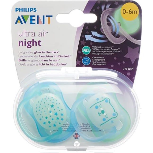 Ty ngậm đêm Avent Ultra Air Night thông khí