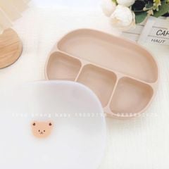 Khay ăn dặm Silicon CocoBear