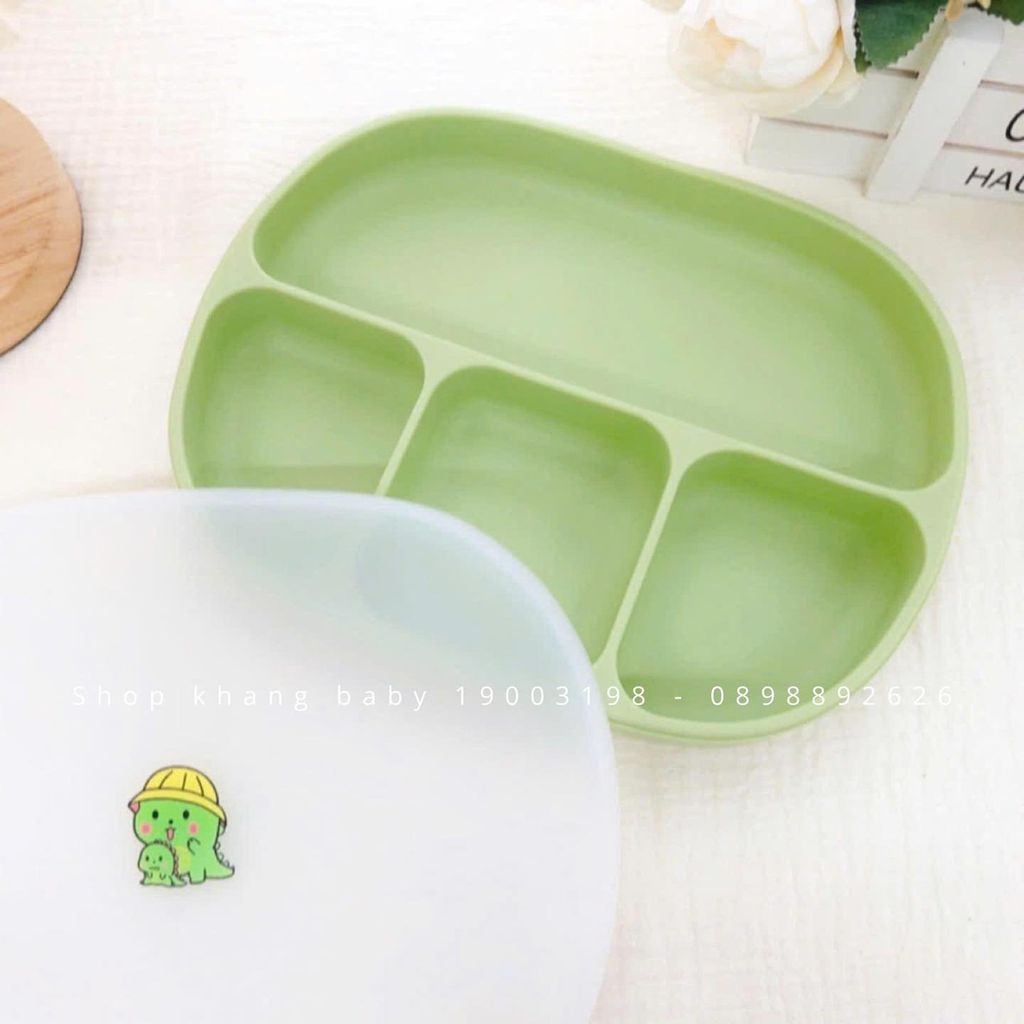 Khay ăn dặm Silicon CocoBear