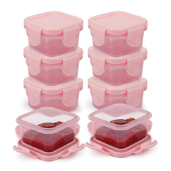 Set 4 hộp trữ đồ ăn mini