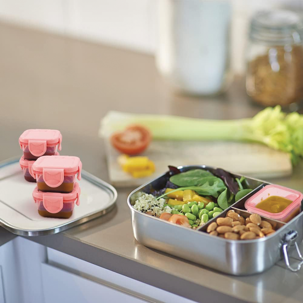 Set 4 hộp trữ đồ ăn mini