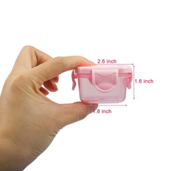 Set 4 hộp trữ đồ ăn mini